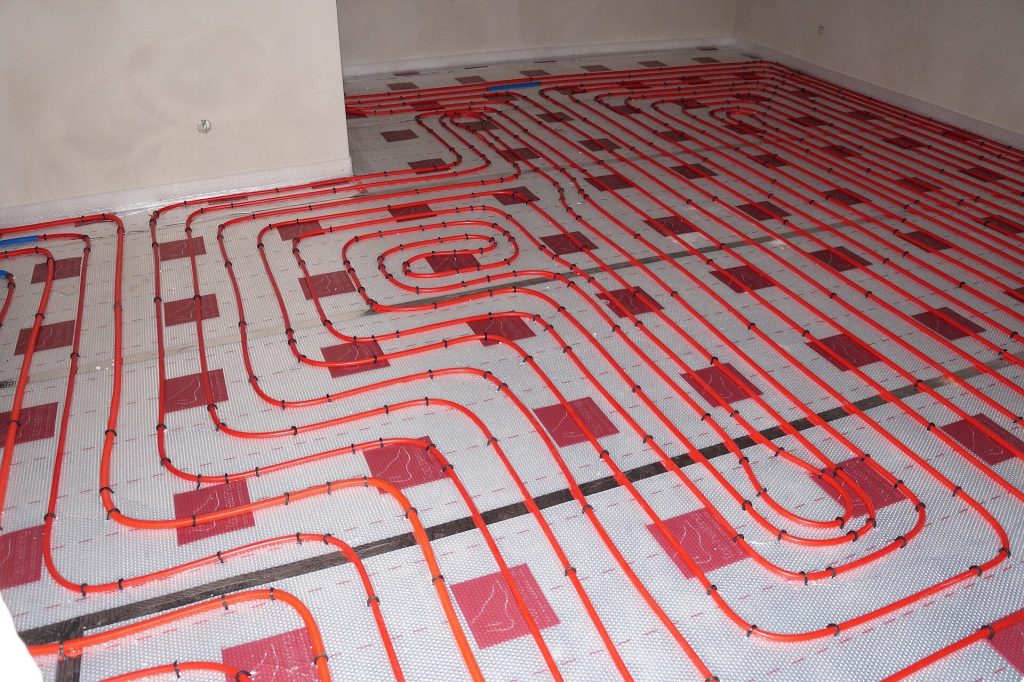 Sizing electric underfloor heating mats